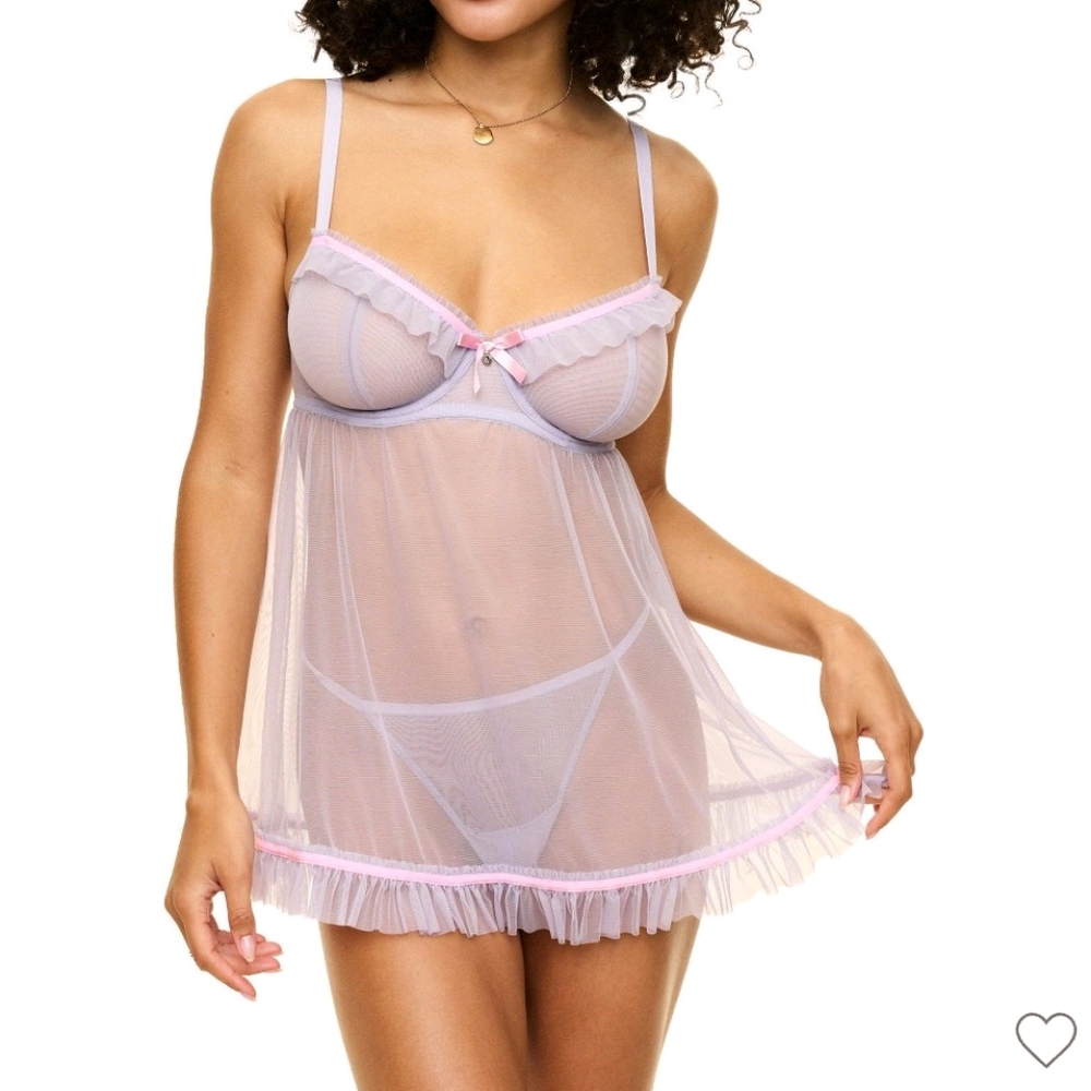 NWT Adore Me Tayla Babydoll Lingerie